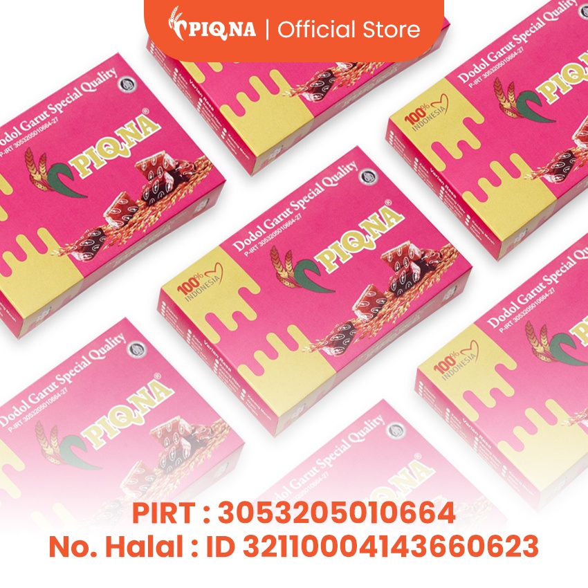 

Dodol Garut PIQNA Paket Bundling 3 Dodol Garut Original + Dodol Zebra + Dodol Anekarasa