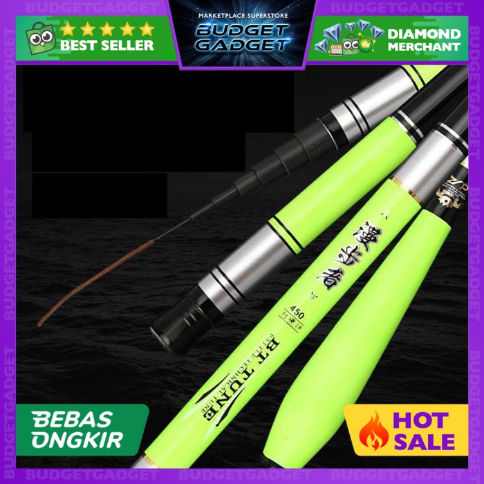 VBoni Joran Pancing Carbon Fiber Stream Fishing Rod - 5841