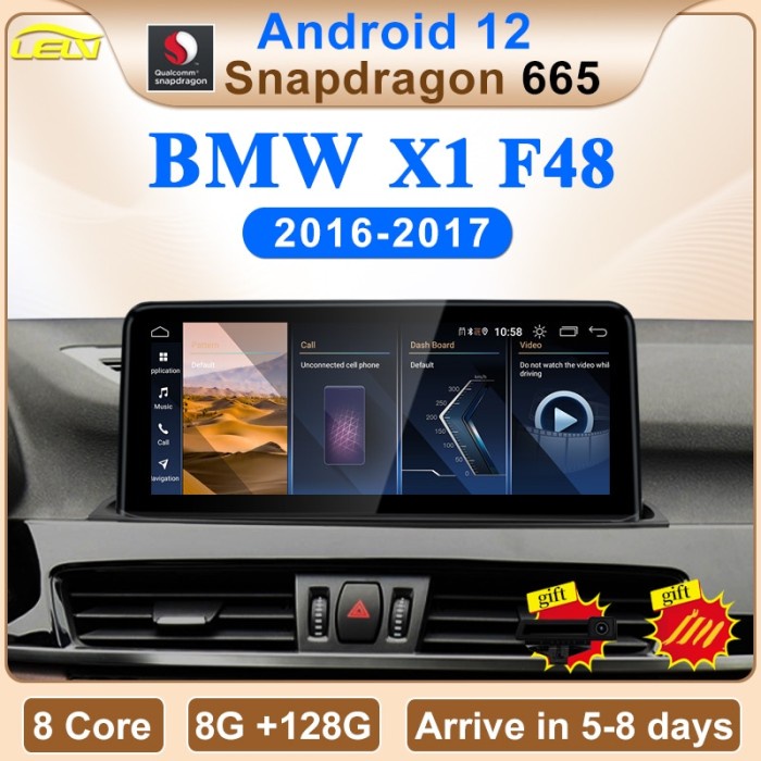 NEW ID8 8G 128G Android12 Carplay Car Video Players Central