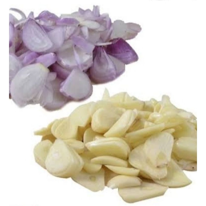 

Bawang Iris / Bawang Merah Iris / Bawang Putih Iris