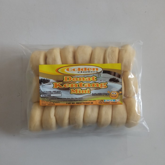 

DELIES DONAT KENTANG MINI 22 PCS