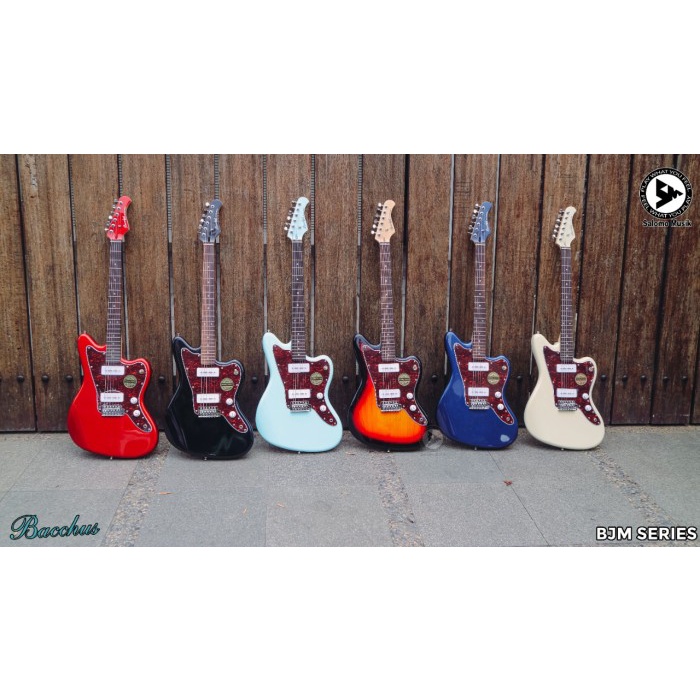 GITAR ELEKTRIK BACCHUS BJM1R SERIES VARIAN WARNA