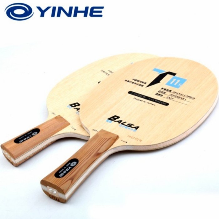 Yinhe T11s - Kayu Pingpong Carbon Blade Bet Bat T-11s
