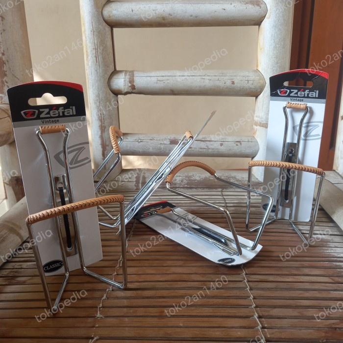 zefal vintage classic bottle cage tempat botol minum sepeda