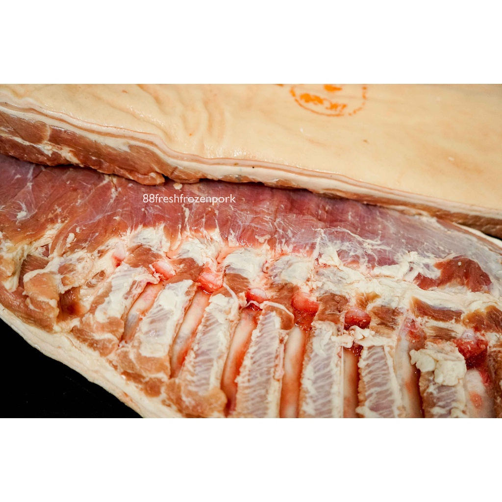 

Daging babi samcan kulit kembang PREMIUM (BABI ORGANIK) ( Lokal - Bali )
