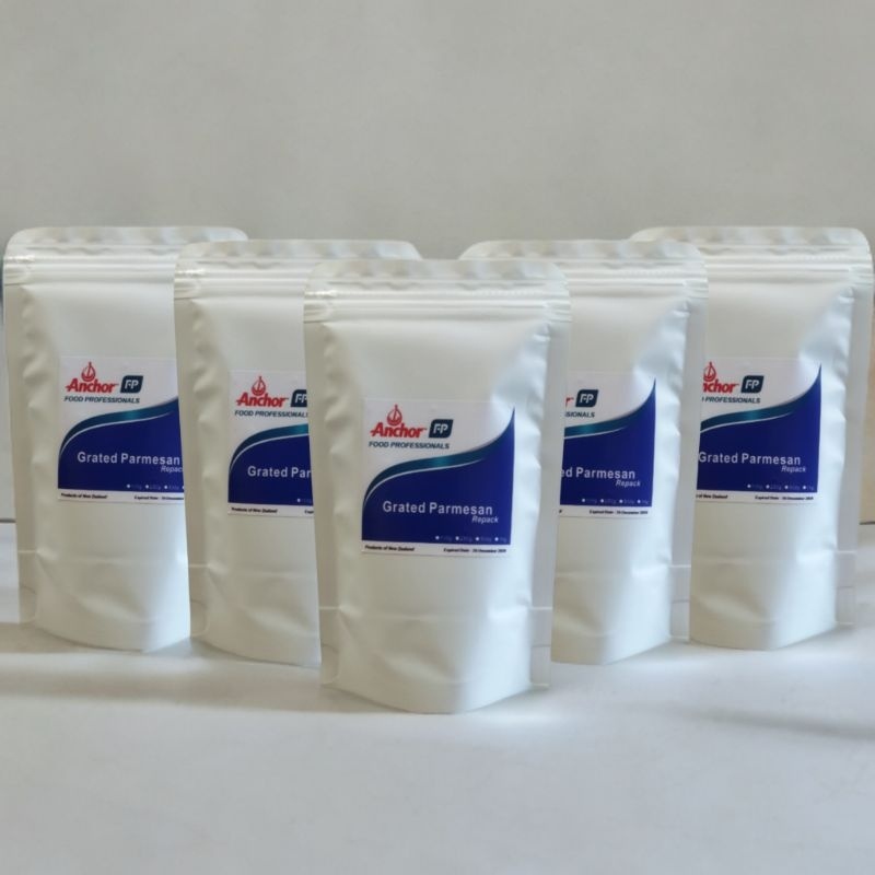 

Keju anchor bubuk Grated Premium Repack 100g