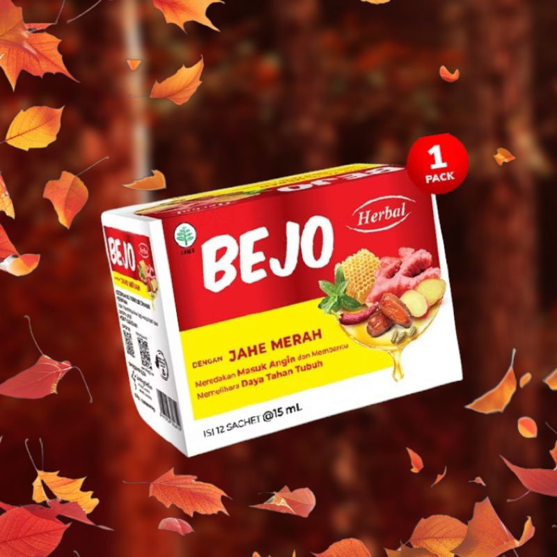 

Bejo Jahe Merah 1 Box Isi 12 Sachet