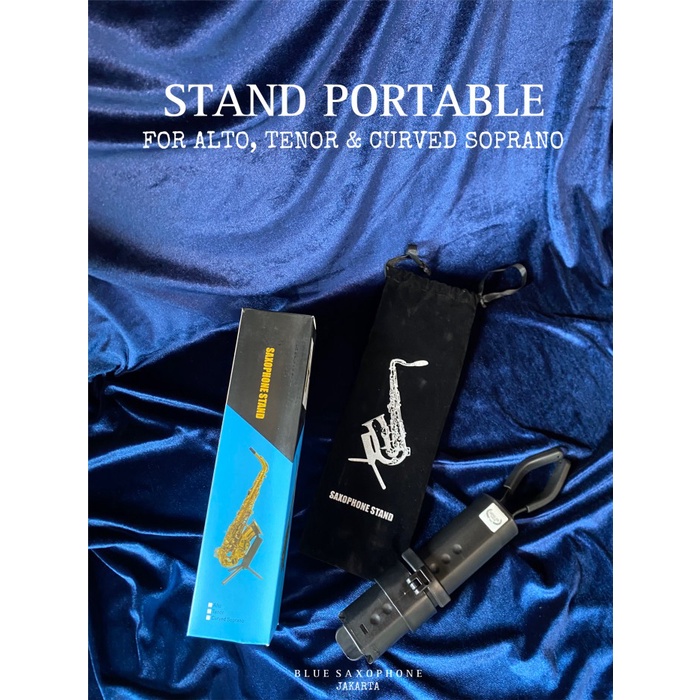 Stand Saxophone Portable For Alto Tenor and Curved Soprano