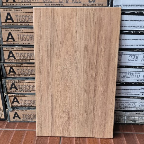 JJyoi- KERAMIK DINDING LANTAI ASIA 25X40 EPIC BROWN MOTIF KAYU