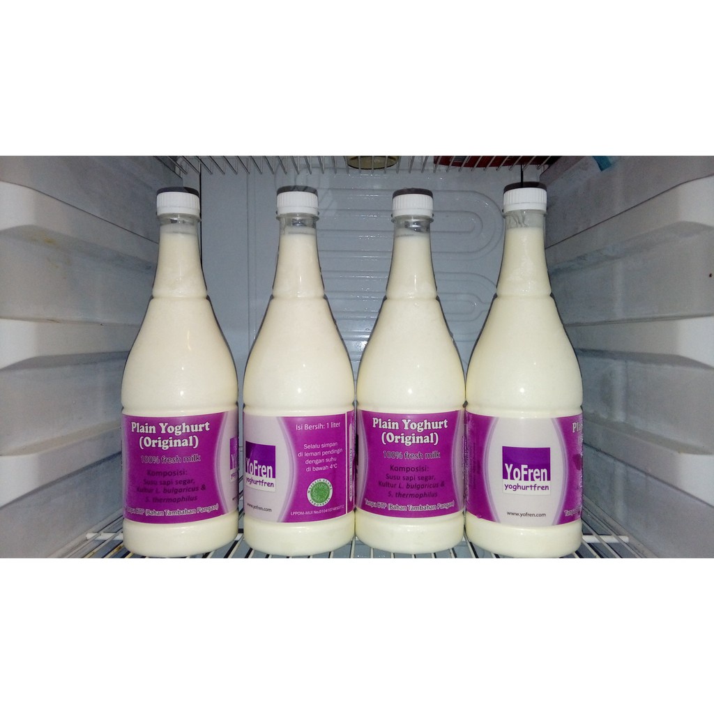 

YOGHURT PLAIN SUSU SAPI (1 LITER)