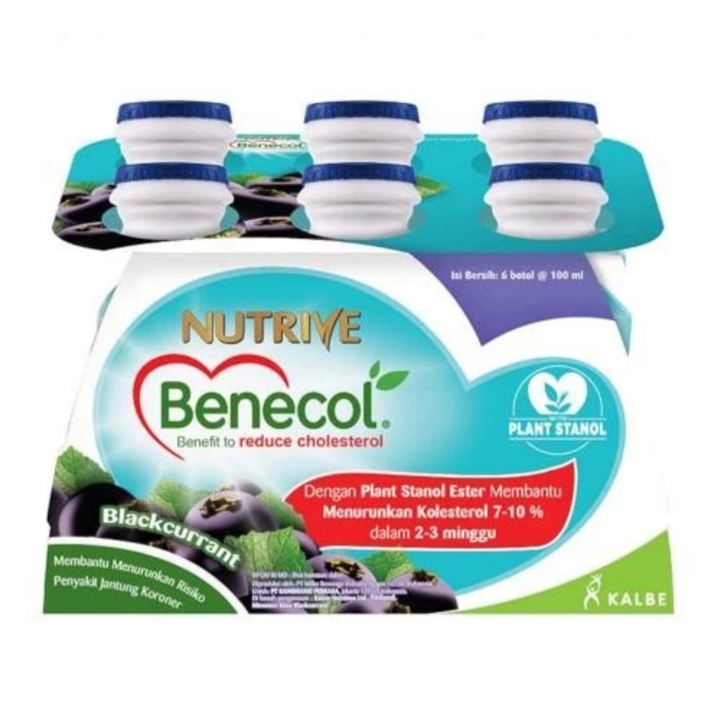 

NUTRIVE BENECOL [6 X 100 ml] MINUMAN PENURUN KOLESTEROL