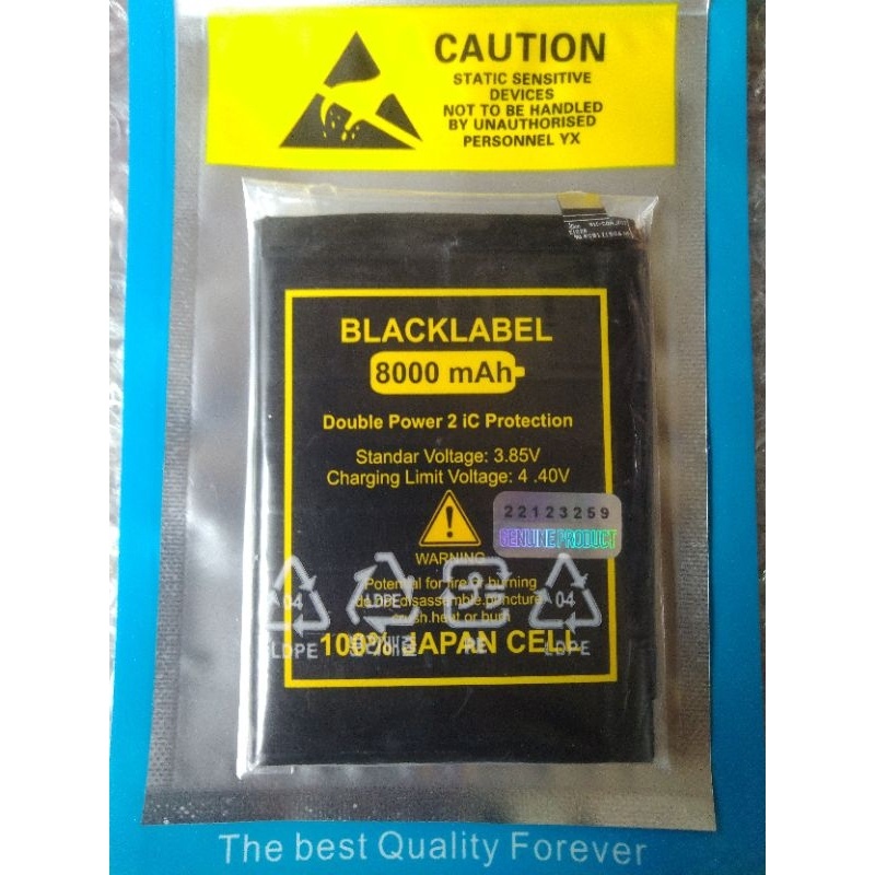 Terbaru Realme Blp721 Blp-721 Battery Batre Baterai Realme C2 C2S Double Power 8000Mah 2 Ic