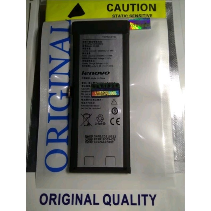 Zuk Bl268 Bl-268 Original 100% Genuine Battery Batre Baterai Zuk Z2 Zuk Z2+ Plus