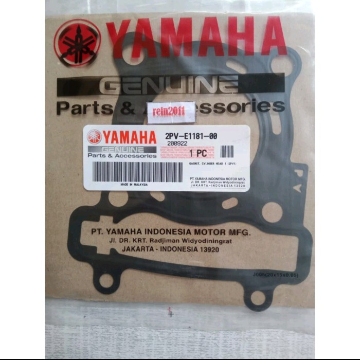 BEST PAKING HEAD MX KING 150 ASLI ORI YAMAHA 2PV E1181 00