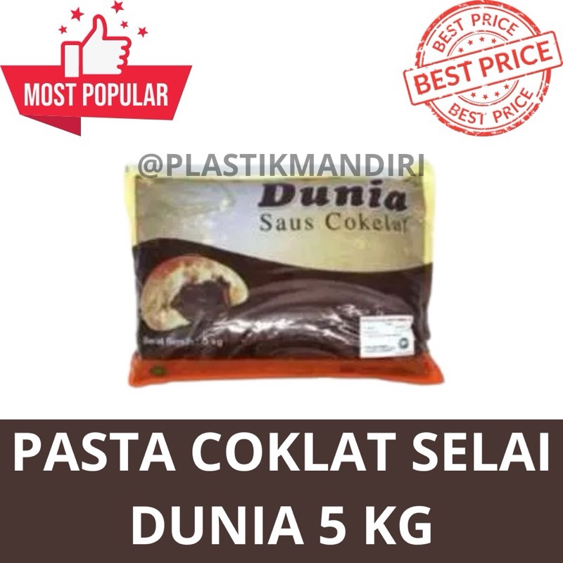 

Dunia Pasta Coklat Selai 5 KG