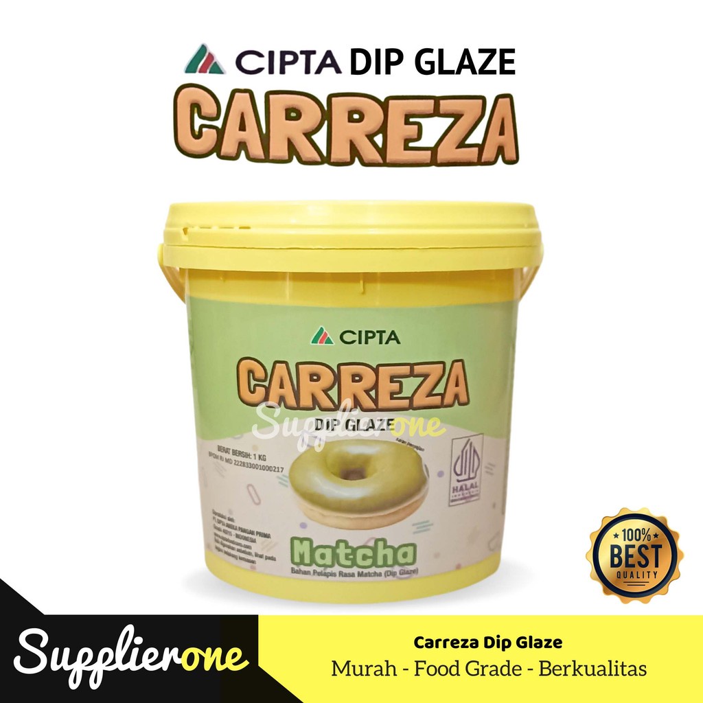 

Carreza Dip Glaze 1 kg / Toping Donat Carreza / Selai Donat / Carreza Selai Donat