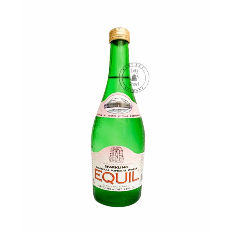 

Equil Sparkling soda 380ml natural mineral water