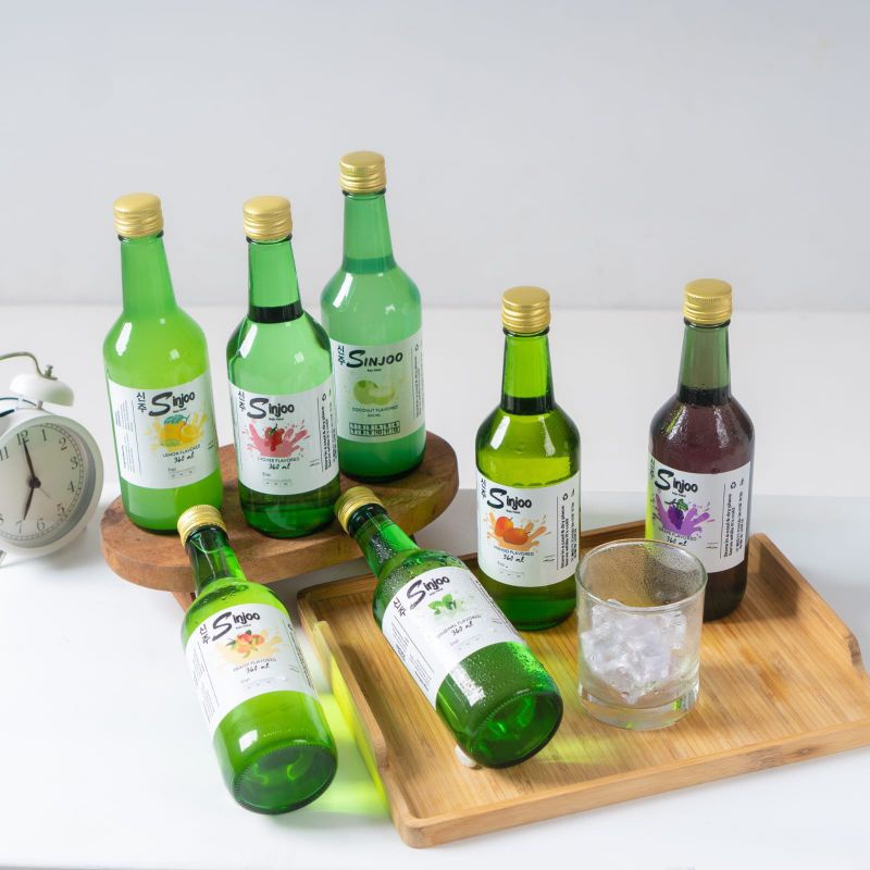 soju halal/sparkling water(korea)/paket buy 2 get 1 free sloki /rasa Lychee