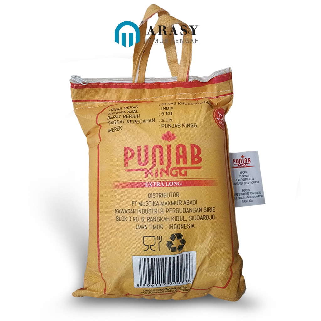 

Beras Basmati Punjab Kingg 5kg