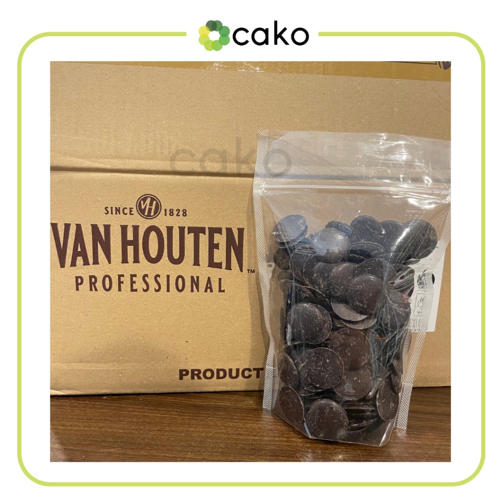 

(REPACK) Van Houtten Profesional Chocolate Coin Compound 500gr/WHITE, DARK, MILK