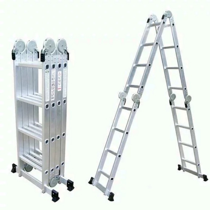 krisbow 3.3 Mtr tangga aluminium multifungsi tangga lipat