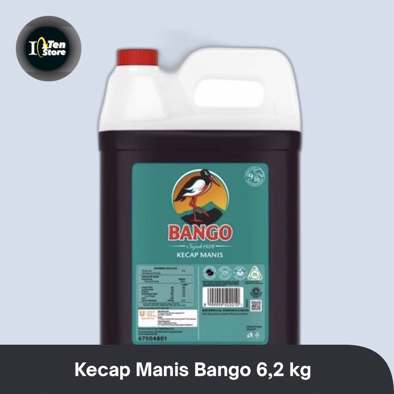 

Kecap Bango manis Jerigen 6.2 kg
