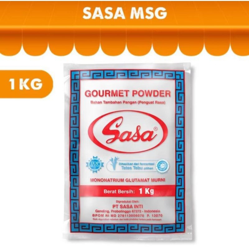 

SASA 1 KG PENYEDAP RASA / SASA 1000GR PENYEDAP RASA MAKANAN