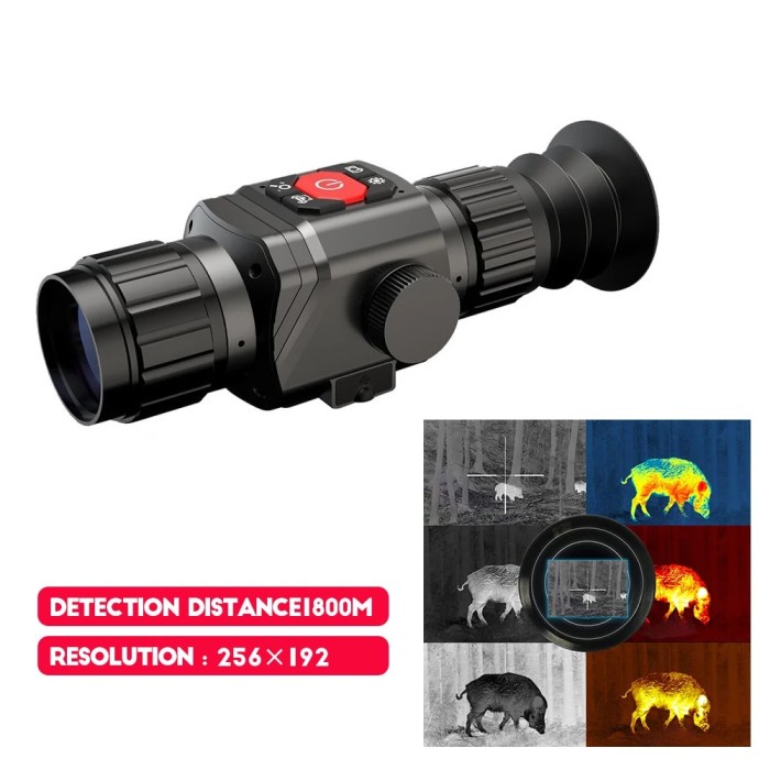 Thermal Night Vision Sight for Hunting 256X192 12μm Thermal Scope 25
