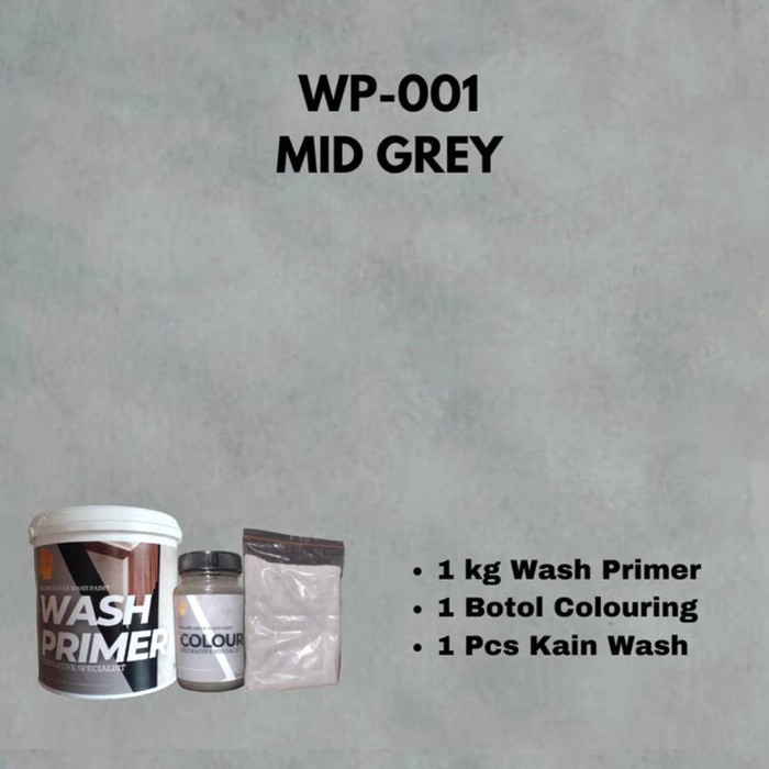 

Paket Wash Paint 6M Warna Ivory Dan Mid Grey Good Quality