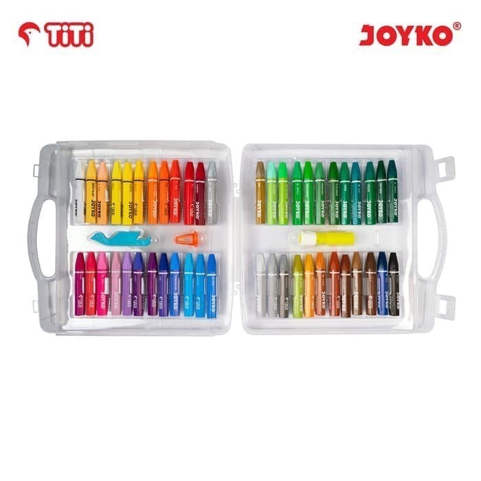 

Titi Oil Pastels 48 Colors Op-48S Crayon 48 Warna Krayon Crayons Good Quality