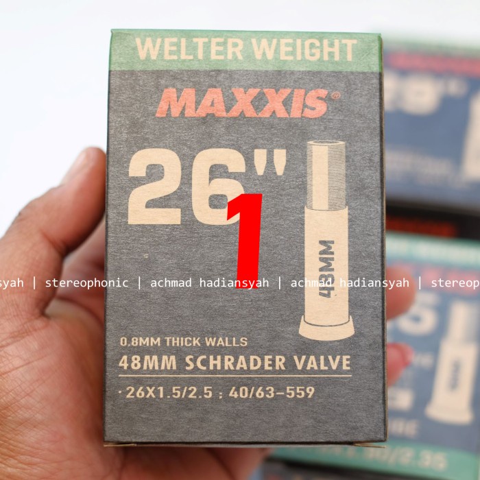 Ban Dalam Maxxis 26X1.50 26X2.50 29X2.40 27.5X2.40 27.5X1.90 27.5X2.35 #Gratisongkir