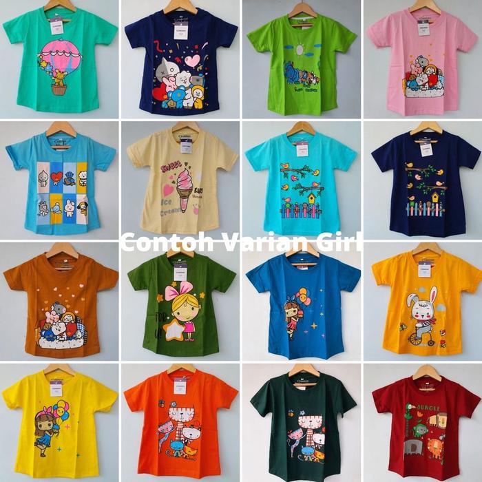 KAOS OSHKOSH CEWEK KAOS ANAK PEREMPUAN