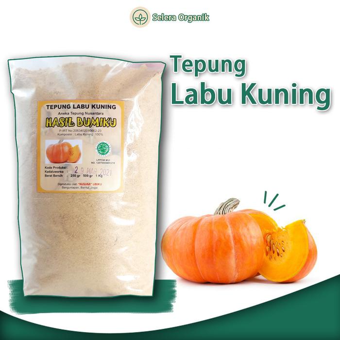 

Ready" Tepung Labu Kuning Kemasan 250Gram Sudah Halal Mui Selera Organik
