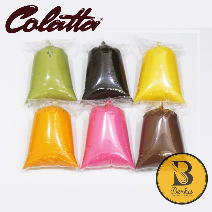 

Ready" Colatta Glaze Topping Donut 1 Kg [Repack] Olesan Donat