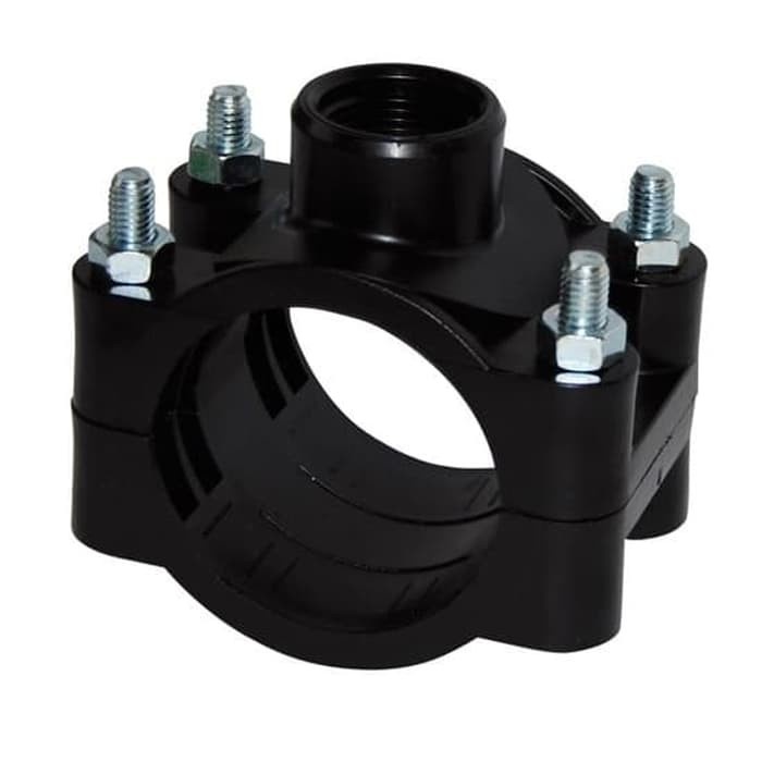 CLAMP SADDLE HDPE 6" x 1" inch - Clamp Sadle HDPE 160mm x 32mm