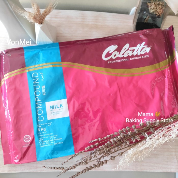 

Ready" Colatta Compound Milk Chocolate Cokelat Compound Colatta 500 Gr Repack