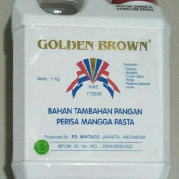 

Ready" 1Kg Perisa Mangga/ Mangga Pasta Golden Brown