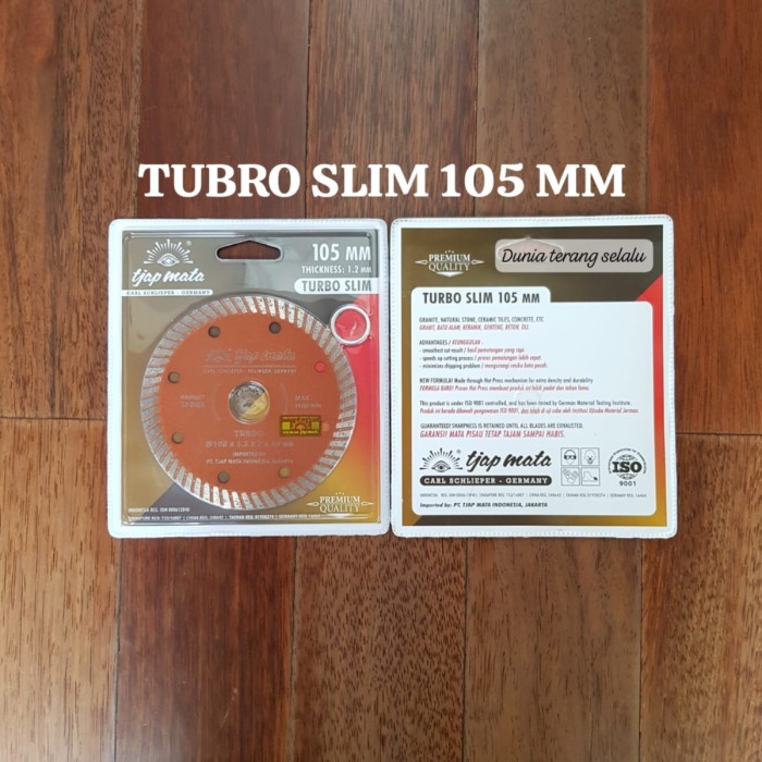 Mata Potong Keramik TJAP MATA 4in - Diamond Wheel TJAP MATA - Basah Kering Turbo Granit Tegel
