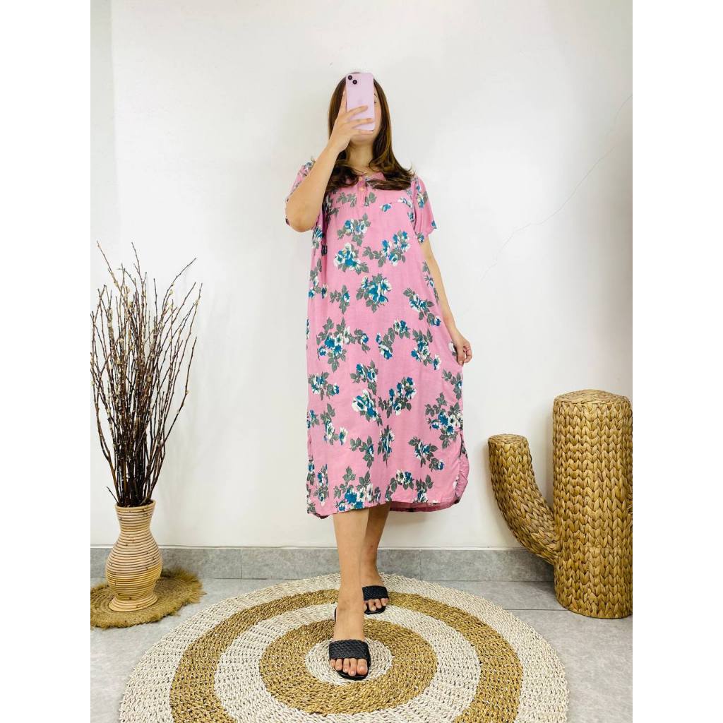 New Batik Benang Raja Daster Print Payung Ready