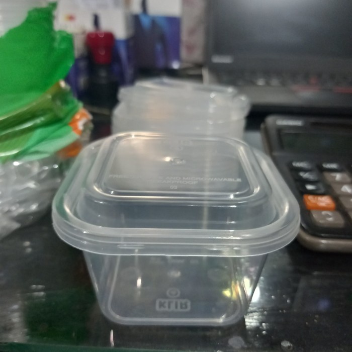 JTTOP" THINWALL KLIR SQUARE 150ML / THINWALL CUP 150ML KOTAK 150ML