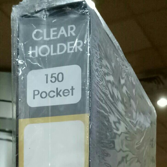 

BARANG TERLARIS Clear holder/ display book folio isi 150 pocket INTERX