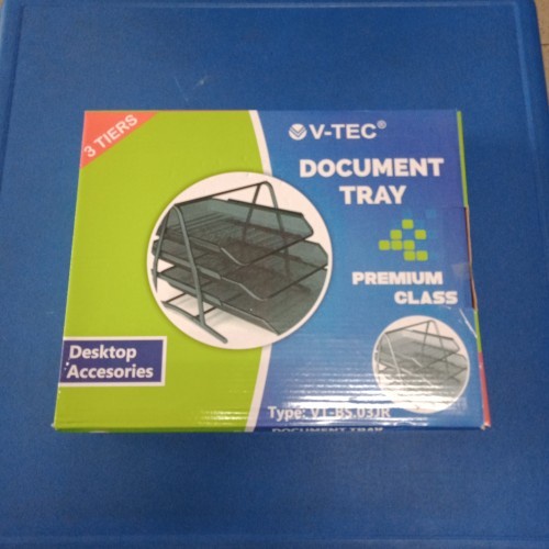 

BARANG TERLARIS Tray/ Rak besi jaring 3 Susun V-TEC