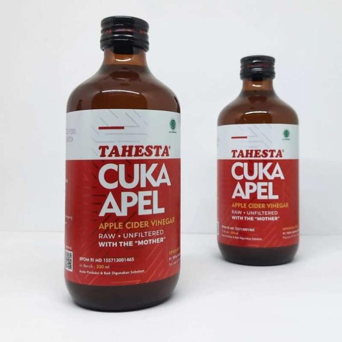 

Tahesta Cuka Apel Apple Cider Vinegar Organic 320Ml Promo