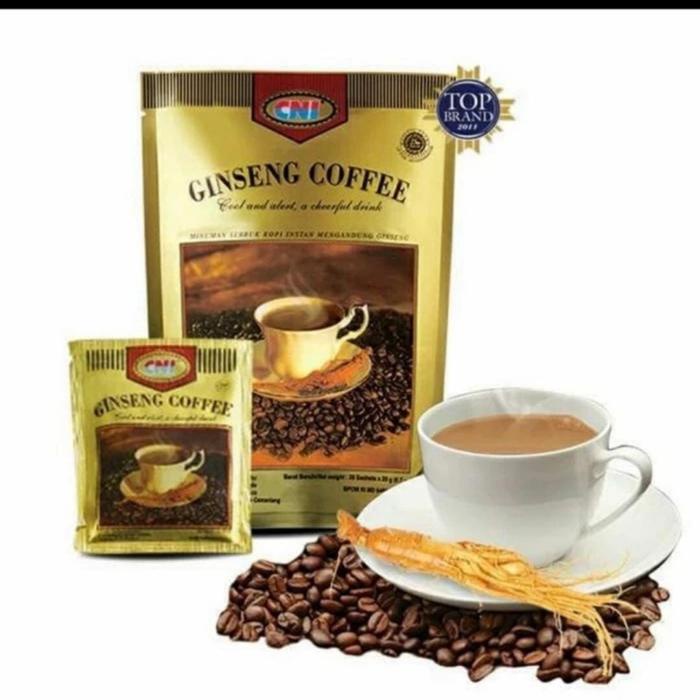 

Kopi Gingseng Cni Isi 20 Sachet Cni Gingseng Coffee Good Quality