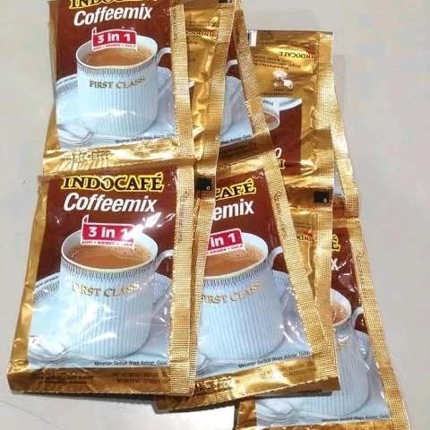 

1Ball Indocafe Coffeemix 100Pcs 3In1 Bubuk Instan Kopi New