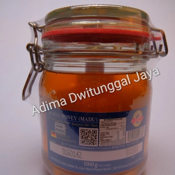 

BARANG TERLARIS Madu Bihopar Acacia 1 kg / Bihophar Acacia Honey 1000 gr