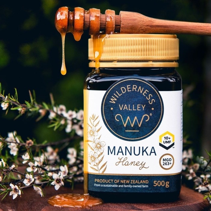 

BARANG TERLARIS Wilderness Valley UMF 10+, MGO 388, 500g, NZ Premium Raw Manuka Honey