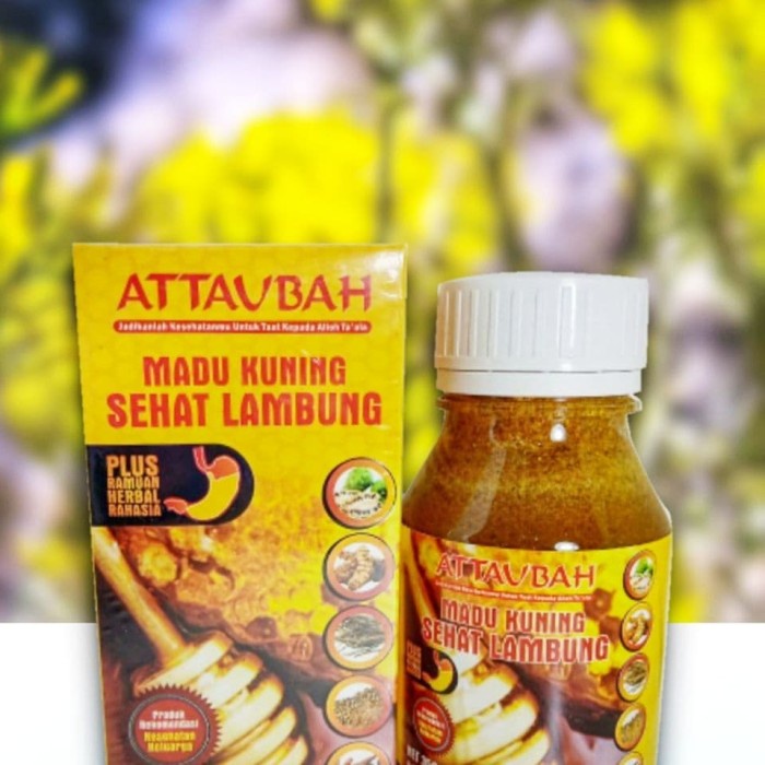 

BARANG TERLARIS Madu Kuning Sehat Lambung Attaubah ORIGINALUntuk Maag
