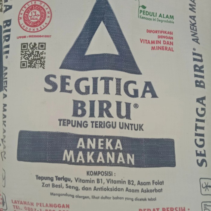 

SALE !!! TEPUNG TERIGU SEGITIGA BIRU 25KG (GRAB/GOJEK ONLY) READYY