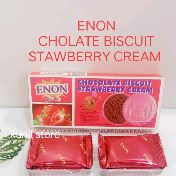 

[PAKET RESELLER] ENON BISCUIT COKLAT (I DUS 48 BOX)&(24 BOX) dengan 4 varian rasa (Matcha hazelnut